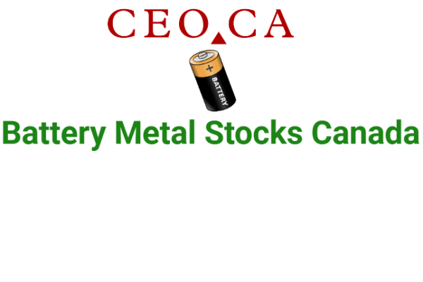 battery metal stocks canada
